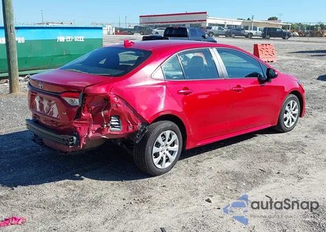 2021 Toyota Corolla Le из США, поврежденный, VIN 5YFEPMAE5MP189694